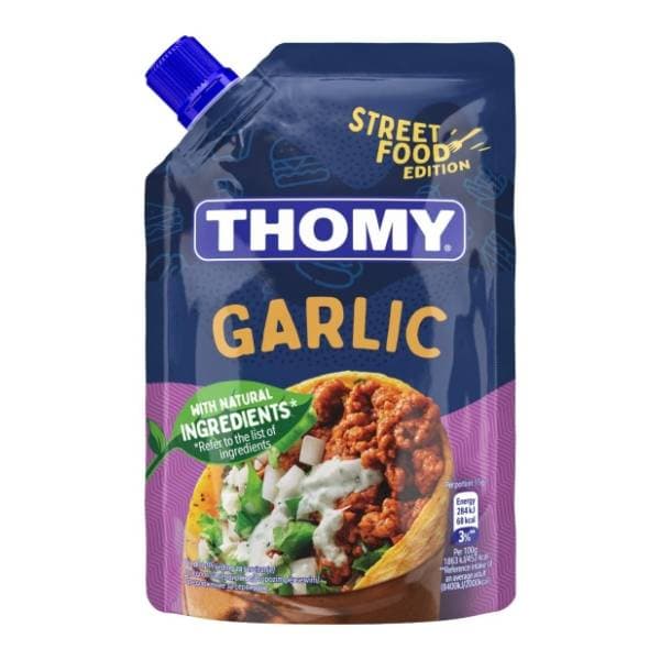 Preliv THOMY garlic doypack 160g 0