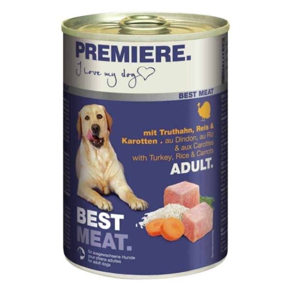 PREMIERE Best meat adult hrana za pse ćuretina povrće 400g 0