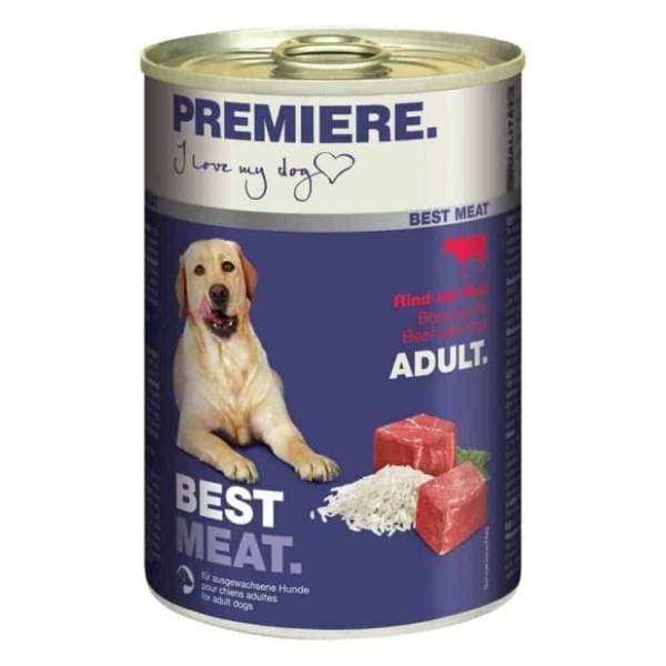 PREMIERE Best meat adult hrana za pse govedina pirinač 800g 0