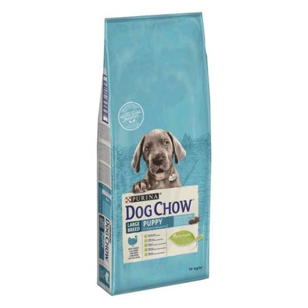 PURINA Dog Chow puppy large hrana za pse ćuretina 14kg 0