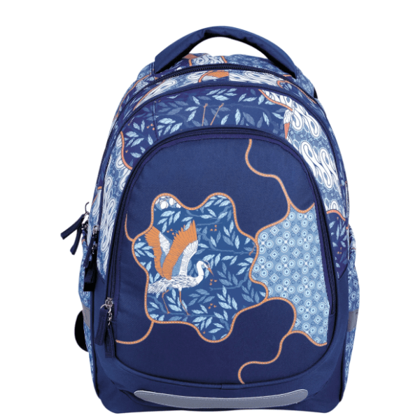Ranac za školu anatomski S-COOL Light blue bird 0
