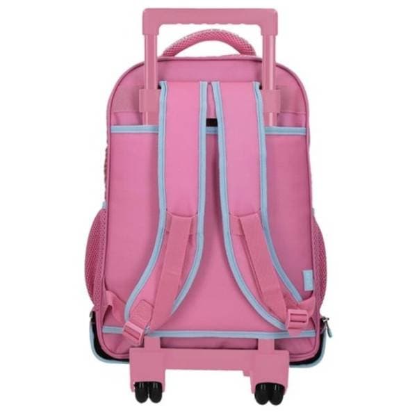 Ranac za školu ENSO Into the wild sa točkićima 43cm pink 2