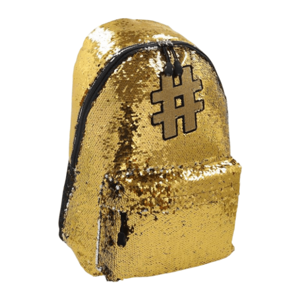 Ranac za školu SPIRIT Hashtag gold 0