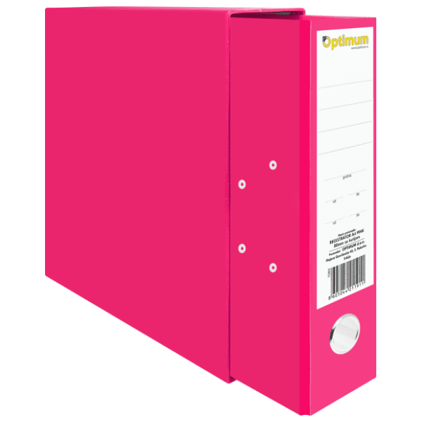Registrator sa kutijom normal A4 OPTIMUM roze 1