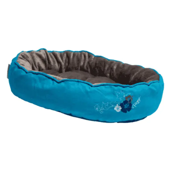 ROGZ Blue floral ležaljka za mace M 0