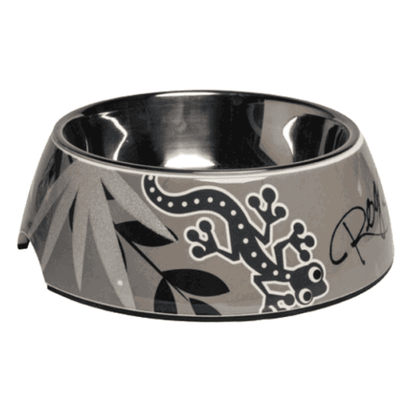 ROGZ Bubble bowlz 2u1 L silver gecko činija za pse 0