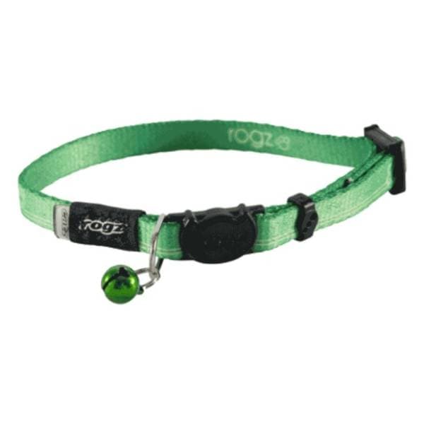 ROGZ Kiddy cat lime paws ogrlica za mace 0