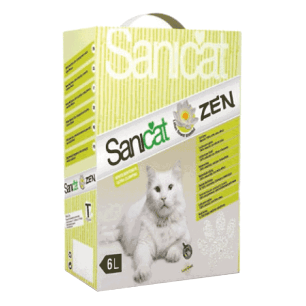 SANICAT Zen posip za mačke 6l 0