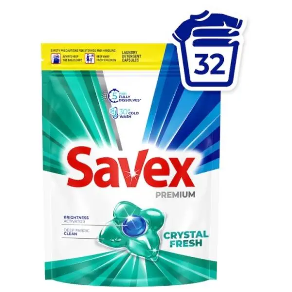 SAVEX Extra fresh kapsule za veš 32kom 0