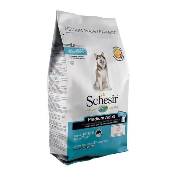 SCHESIR Maintenance medium adult hrana za pse riba 12kg 0