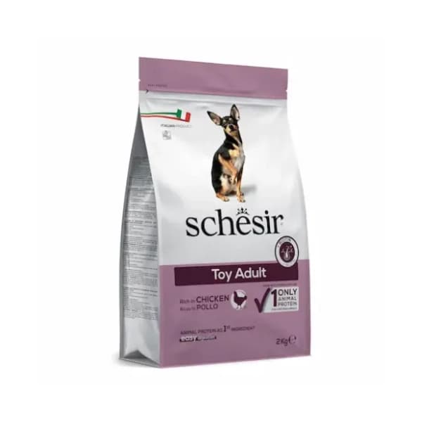 SCHESIR Maintenance toy adult hrana za pse piletina 2kg 0