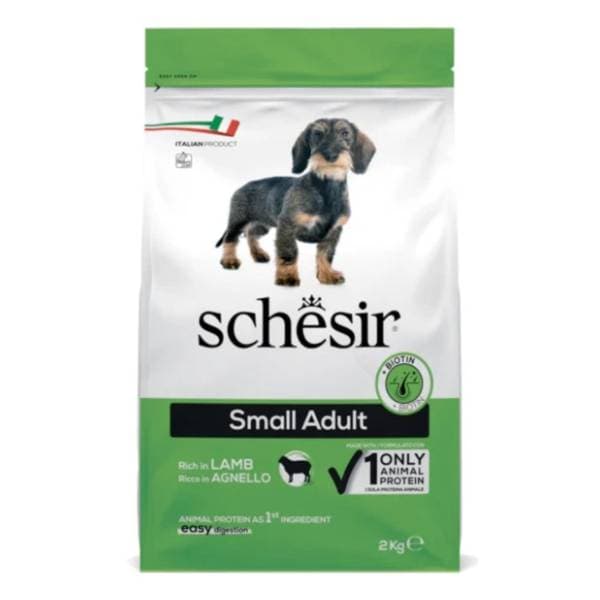 SCHESIR Small adult hrana za pse jagnjetina 2kg 0