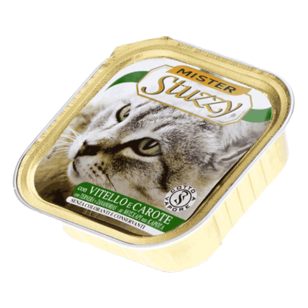 STUZZY Adult hrana za mačke teletina i šargarepa 100g 0
