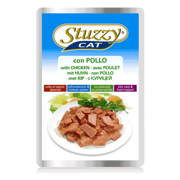 STUZZY Adult komadići mesa kuvani na pari teletina 100g 0