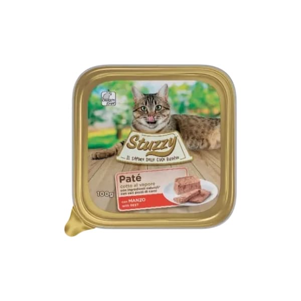 STUZZY Adult pašteta za mačke govedina 100g 0