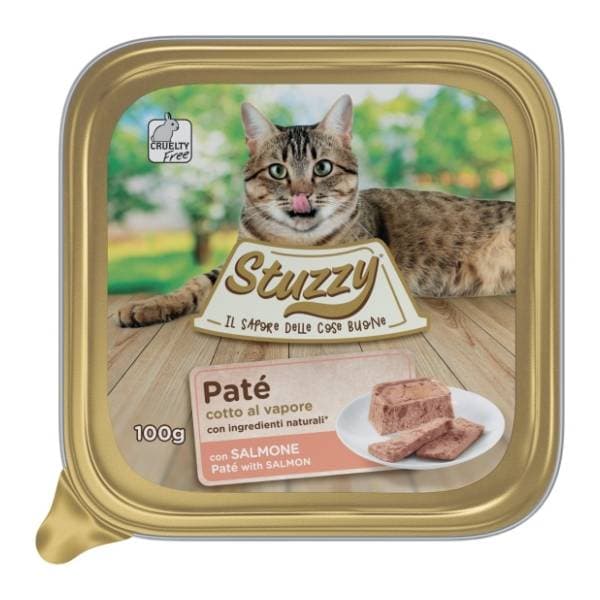 STUZZY Adult pašteta za mačke losos 100g 0