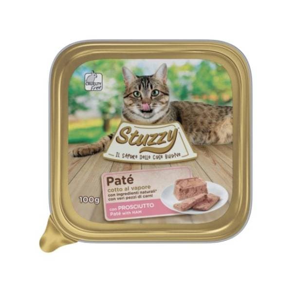 STUZZY Adult pašteta za mačke šunka 100g 0