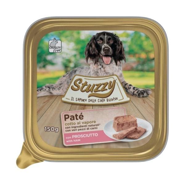 STUZZY Adult pašteta za pse šunka 150g 0