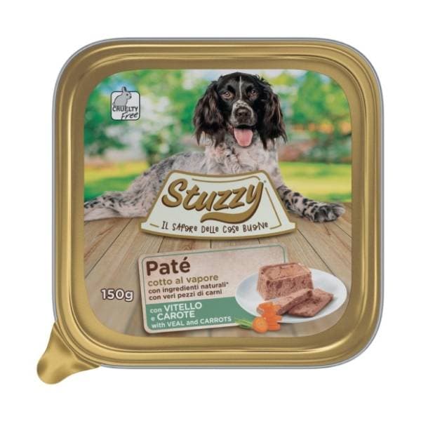 STUZZY Adult pašteta za pse teletina i šargarepa 150g 0