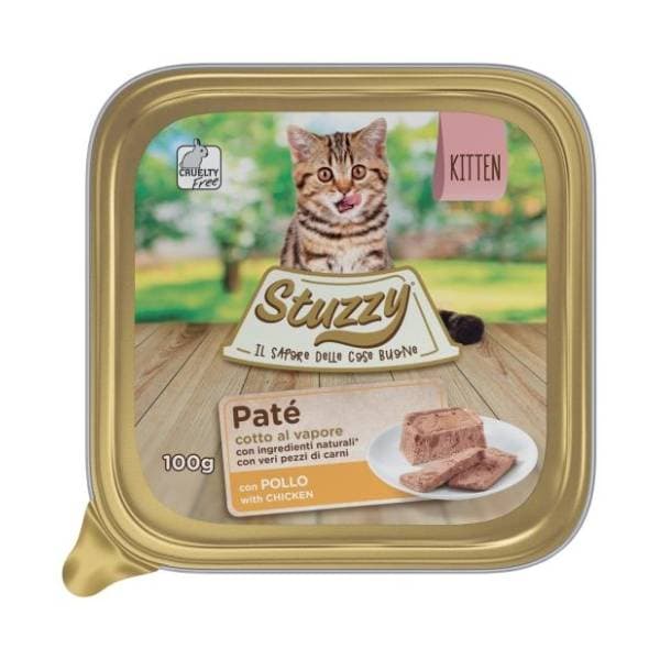 STUZZY Kitten pašteta za mačiće piletina 100g 0