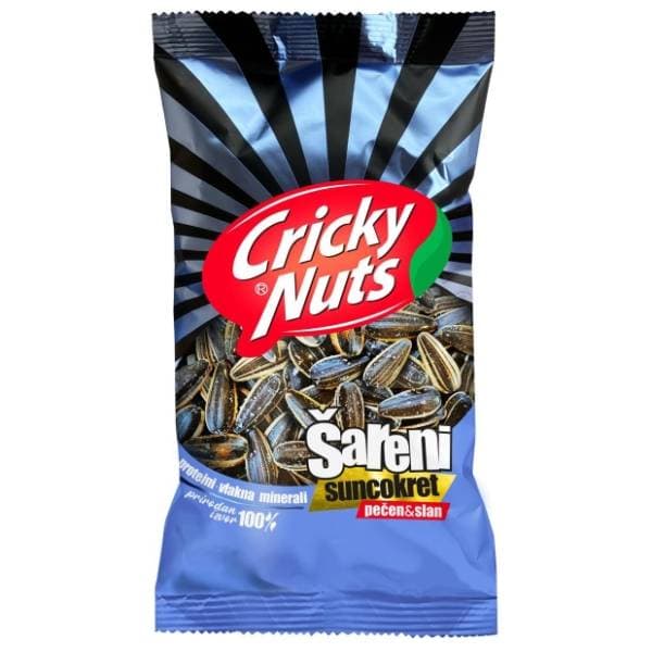 Suncokret CRICKY šareni slani 200g 0