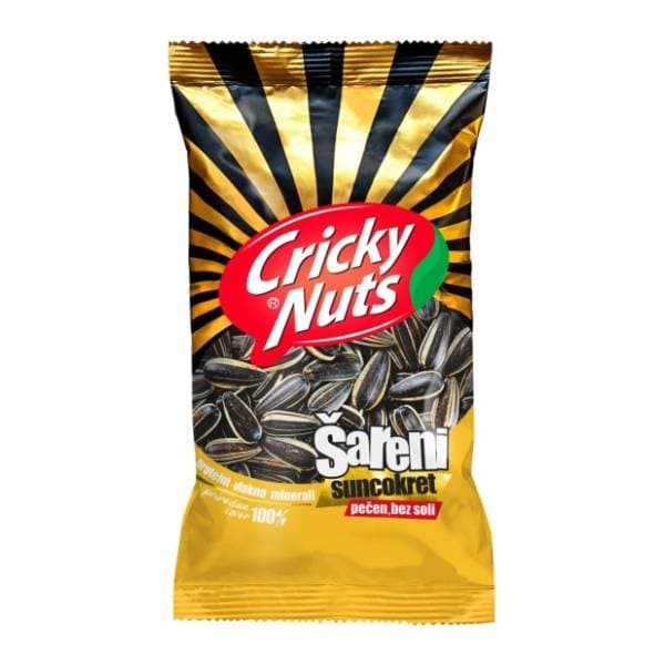 Suncokret šareni neslani CRICKY NUTS 200g 0