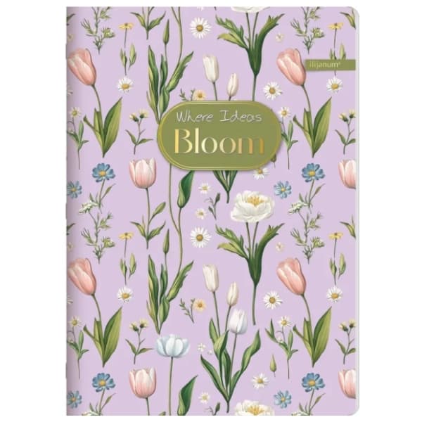 Sveska A4 dikto ILIJANUM bloom 52lista 1kom 0