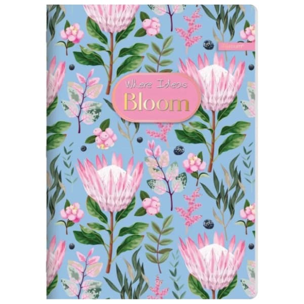 Sveska A4 karo ILIJANUM bloom 52lista 1kom 0