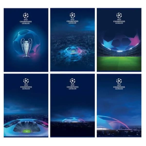 Sveska A4 karo UEFA 54lista 1kom 0