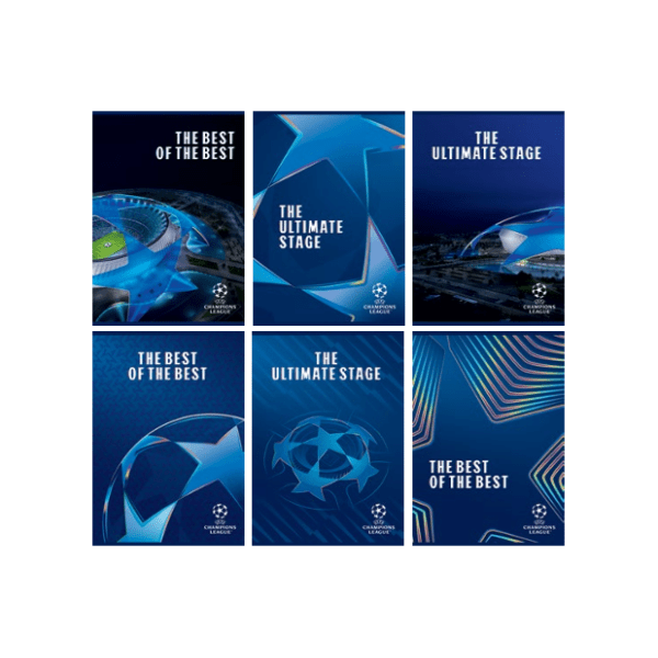 Sveska A5 linije UEFA 54lista 1kom 0