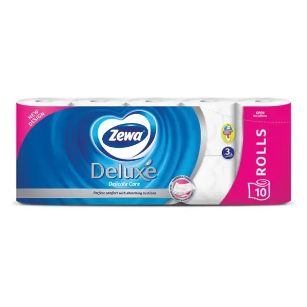 Toalet papir ZEWA pure white 3sloja 8+2kom 0