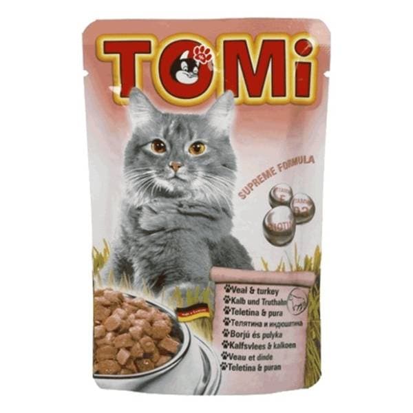 TOMI Adult hrana za mačke živina i zečetina 100g 0