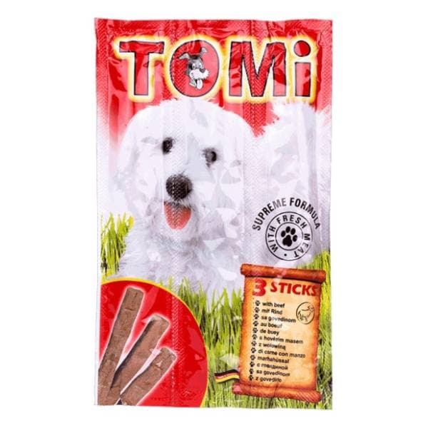 TOMI Sticks poslastica za pse govedina 3kom 0