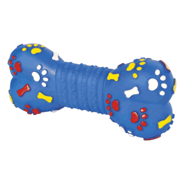 TRIXIE igračka za pse kost od vinila 15cm plava 0