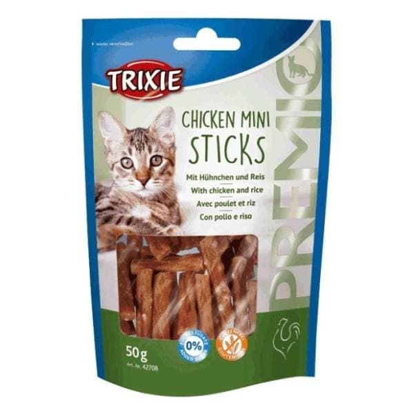 TRIXIE Mini sticks poslastica pileći štapići sa pirinčem 50g 0