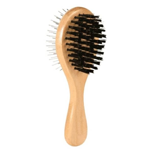 TRIXIE Pin bristle brush dvostrana ovalna četka za pse 0