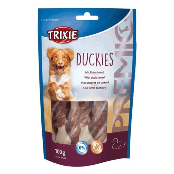 TRIXIE poslastica za pse sušene pačeće grudi 100g 0