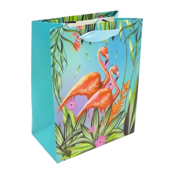 Ukrasna kesa M OPTIMUM Flamingo glitter 1kom 0