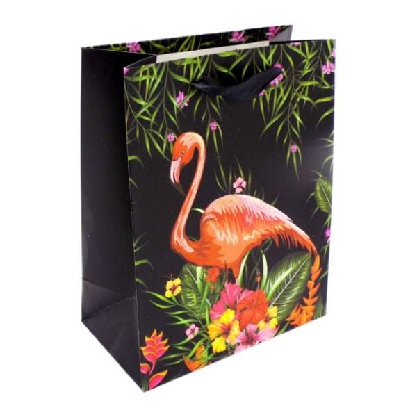 Ukrasna kesa M OPTIMUM Flamingo glitter 1kom 2