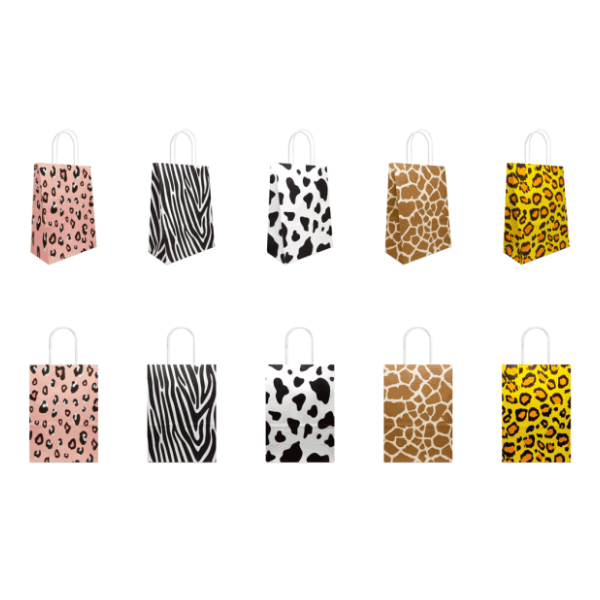 Ukrasna kesa S OPTIMUM Animal print 1kom 0