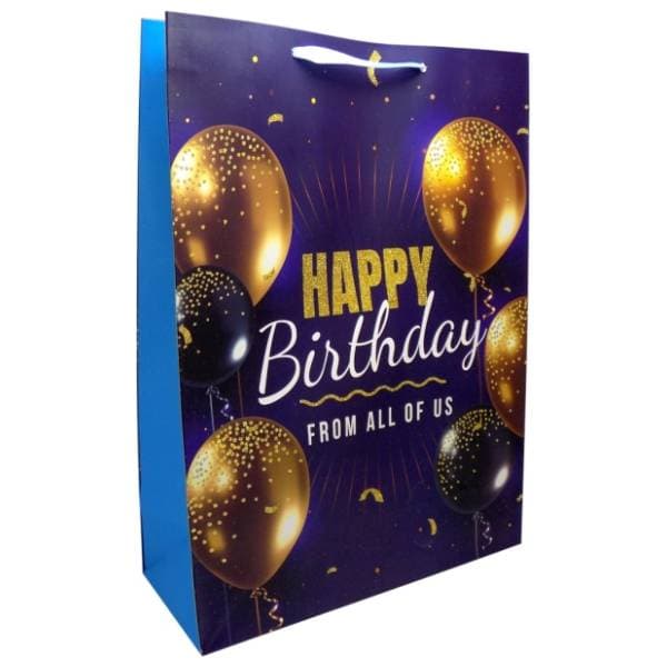 Ukrasna kesa XL OPTIMUM Happy birthday baloni 1kom 1