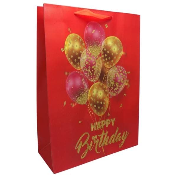 Ukrasna kesa XL OPTIMUM Happy birthday baloni 1kom 2