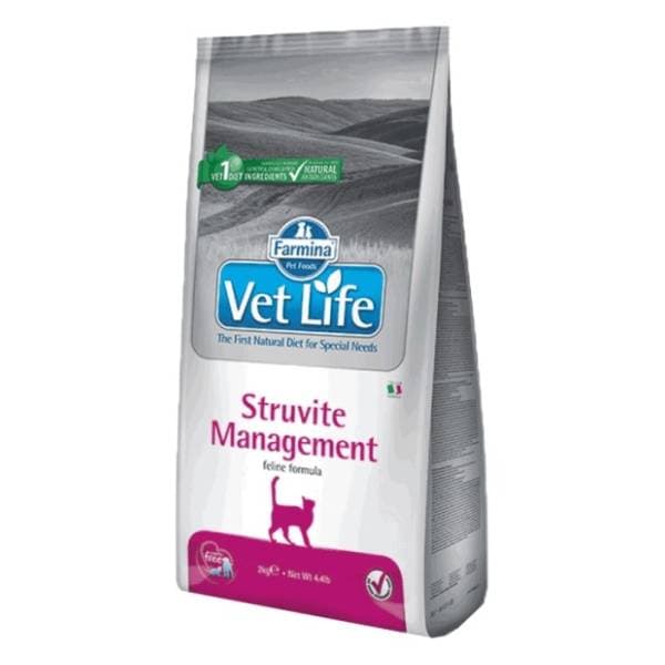 VET LIFE Struvite management hrana za mačke 2kg 0