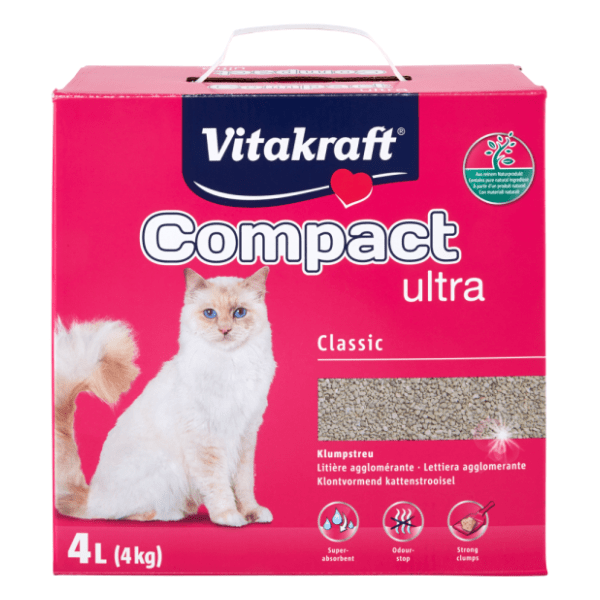 VITAKRAFT Compact ultra posip za mačke 4kg 0