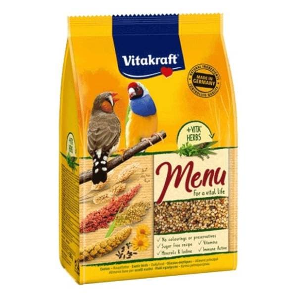 VITAKRAFT Menu hrana za egzote 1kg 0