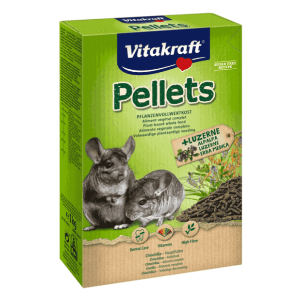 VITAKRAFT peletirana hrana za činčile 1kg 0