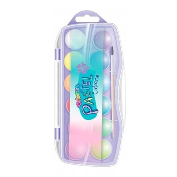 Vodene boje COLORINO pastelne 12kom 0