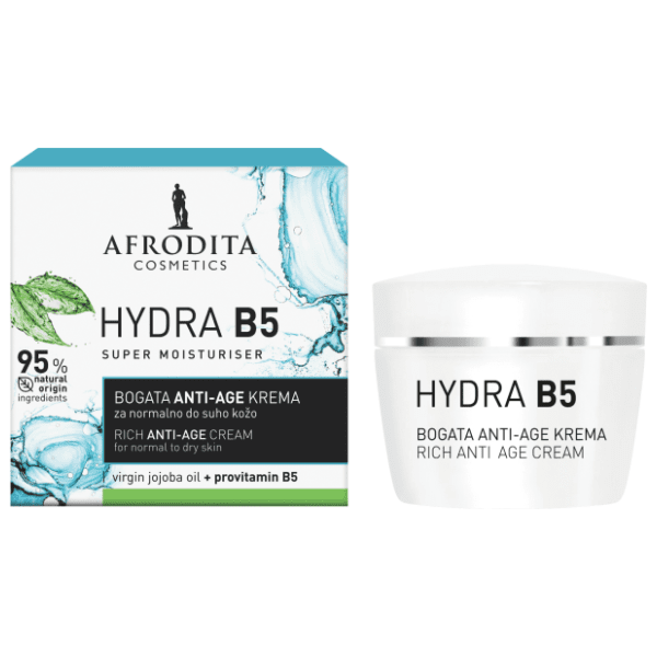 AFRODITA hydra B5 rich anti age krema za lice 50ml 0