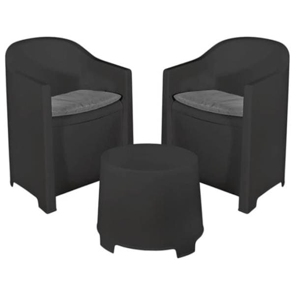 Baštenski set LUNA 1550 crni 0