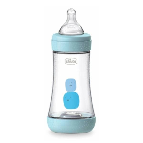 CHICCO flašica za bebe P5 240ml (2m+) plava 0